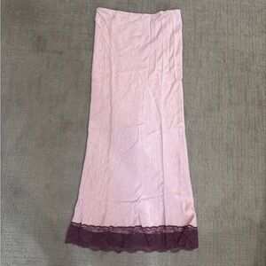 Topshop Blush Pink Skirt